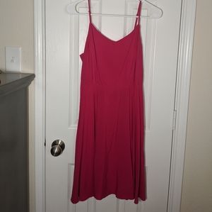 OLD NAVY flow summer dress in hot pink